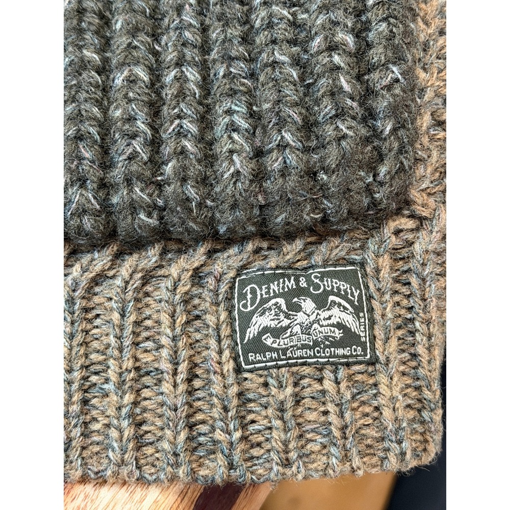 Denim Supply Ralph Lauren Mens Shawl Collar Shetland Wool Cardigan Sweater Small - Picture 16 of 16
